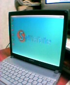 Syllable 0.5.3 LiveCD on VAIO Note